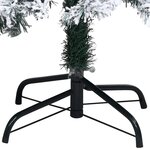 vidaXL Arbre de Noël artificiel pré-éclairé et boules vert 150 cm PVC