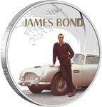Pièce de monnaie en Argent 1 Dollar g 31.1 (1 oz) Millésime 2024 James Bond 007 JAMES BOND