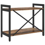vidaXL Bibliothèque Bois ancien 60 x 30 x 48.5 cm Bois d'ingénierie