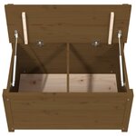 Banc banquette 80 x 41 x 77 cm bois de pin massif marron 02_0010717