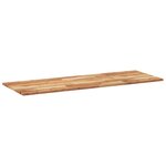 vidaXL Dessus de table rectangulaire 120x50x2 cm bois massif d'acacia