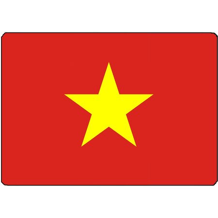 Surface de découpe vietnam en verre 28.5 x 20 cm