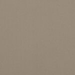 vidaXL Coussins de palette lot de 3 taupe tissu oxford