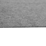 vidaXL Bâche de piscine gris clair 999x500 cm géotextile polyester