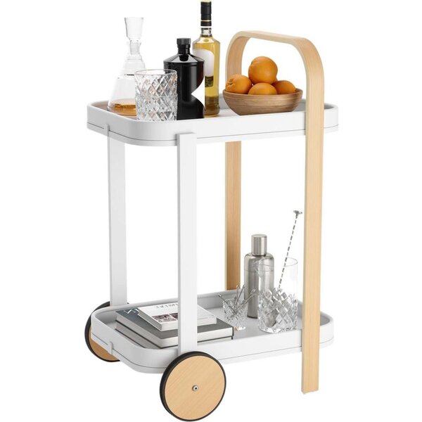 Desserte en acier 2 plateaux  bellwood