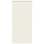 vidaXL Store enrouleur occultant blanc cassé 105x230 cm largeur tissu