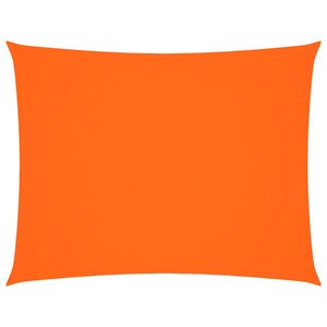 vidaXL Voile de parasol tissu oxford rectangulaire 5x7 m orange