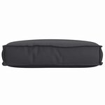 vidaXL Coussin pour assise de palette Noir 60 x 40 x 8 cm Tissu Oxford