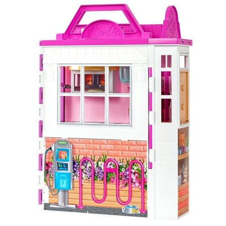 Maison de barbie avec accessoires hotsell