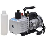 vidaXL Chambre à vide avec pompe à 2 étages 5 5 L