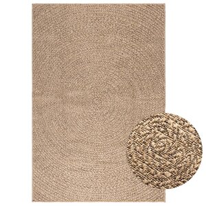 vidaXL Tapis 120x170 cm aspect jute intérieur et extérieur