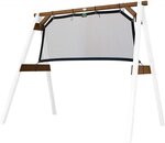 AXI Portique 4 en 1 Sports Fun Blanc Marron 160x254x207cm