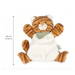 Marionnette Tigre Papaye - 24 cm