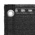 vidaXL Écran de balcon en PEHD 90x600 cm Anthracite