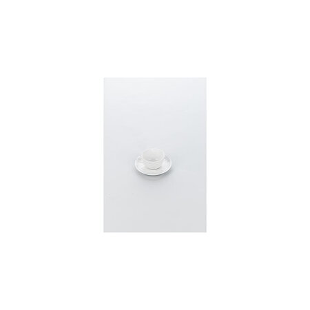 Tasse à café large en porcelaine décorée prato 220 ml - lot de 6 - stalgast - porcelaine x56mm