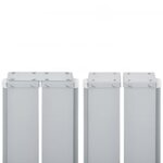 vidaXL Auvent latéral rétractable Anthracite 160x600 cm