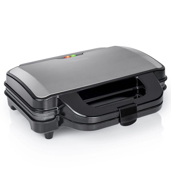 Tristar appareil à croque-monsieur sa-3060 900 w noir et argenté