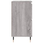 vidaXL Buffet Sonoma gris 60x35x70 cm Bois d'ingénierie
