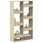 vidaXL Cloison de séparation chêne sonoma 100x33x175cm bois ingénierie