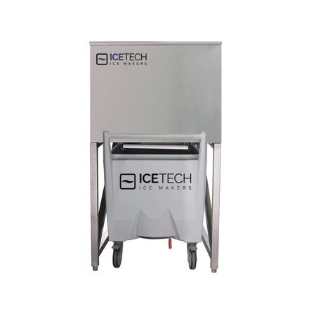 Bac de stockage avec chariot - 140 kg - icetech -  -