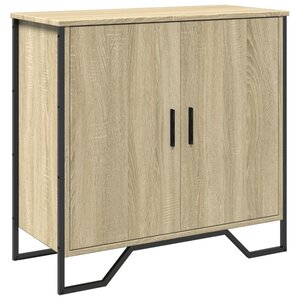 vidaXL Buffet chêne sonoma 78x35 5x74 5 cm bois d'ingénierie