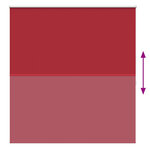 Store enrouleur occultant 160 x 175 cm rouge