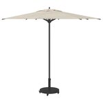 vidaXL Pied de parasol Noir 48 x 48 x 32 cm