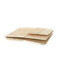 (lot  6 caisses) caisse bois contreplaqué mussy® - paquet de 6 545 x 390 x 390mm