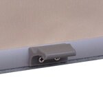 vidaXL Store occultant roulant Beige SK08