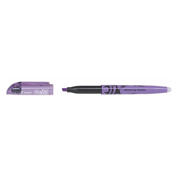 Surligneur frixion light effaçable pointe biseau 3 8 mm violet x 12 pilot