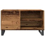vidaXL Armoire à disques vieux bois 84 5x38x48 cm bois d'ingénierie