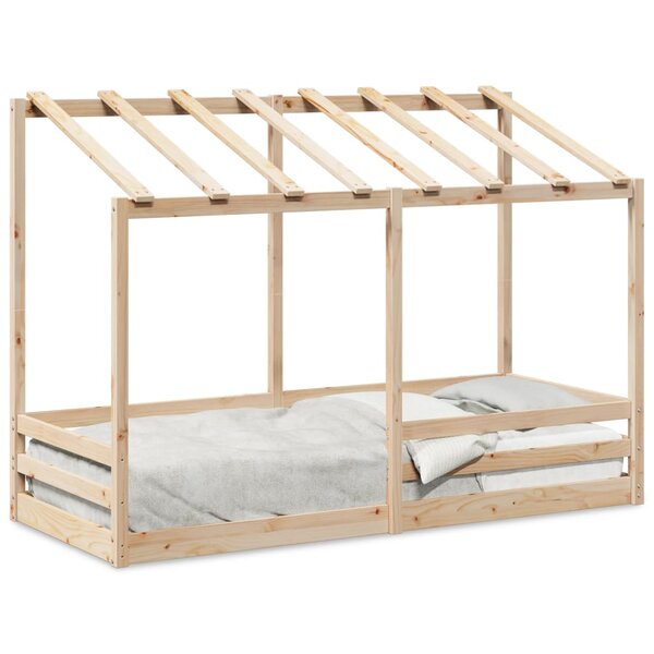 vidaXL Lit pour enfants sans matelas 75x190 cm bois pin massif