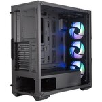 COOLER MASTER MasterBox TD500 ARGB Mesh - Boîtier PC Gaming ( ATX, 1xFenetre verre trempé, 3x120mm ARGB) - Noir