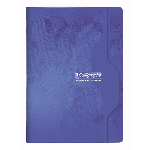 Cahier piqué 21x29 7 cm 192p séyès grands carreaux 70g CALLIGRAPHE