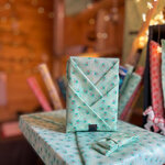 Trio feuilles cadeaux réutilisables Vert Vincennes