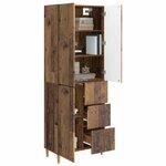 vidaXL Ensemble de Meubles 2 Pièces 66 x 34 5 x 90 cm Bois d'ingénierie