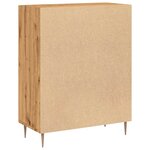 vidaXL Buffet chêne artisanal 69 5x34x90 cm bois d'ingénierie