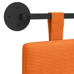 vidaXL Tête de lit suspendue Tissu en velours côtelé