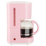 Bestron cafetière 1080 w rose acm300evp