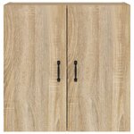vidaXL Armoire murale Chêne sonoma 60x31x60 cm Bois d'ingénierie