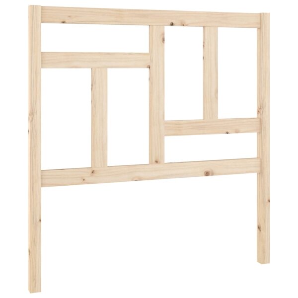 vidaXL Tête de lit 80 5x4x100 cm Bois massif de pin