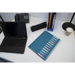 Trieur polypropylène 3 rabats 8 compartiments OPAK Noir x 10 EXACOMPTA