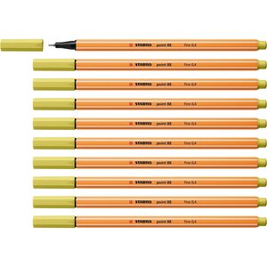 Pochette de 30 crayons feutre stabilo point 88 - pointe fine - La Poste