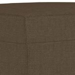 vidaXL Banc Marron 100x35x41 cm Tissu