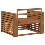 vidaXL 2 Pièce Canapé d’extérieur Naturel