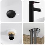 vidaXL Meuble de lavabo mural Chêne Sonoma 49 x 44 5 x 65 5 cm