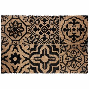 Paillasson rectangle 40x60 cm coco lisbonne