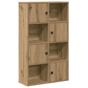 vidaXL Bibliothèque chêne artisanal 60x24x101 5 cm bois d'ingénierie