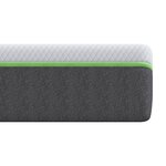 vidaXL Matelas Blanc  Gris 140 x 200 cm Mousse