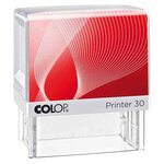 Tampon Printer 30 avec bon pour réalisation d'une plaque texte 5 Lignes COLOP